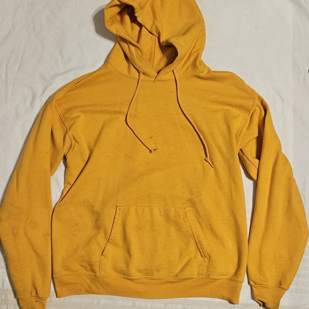 Gold basic hoodie